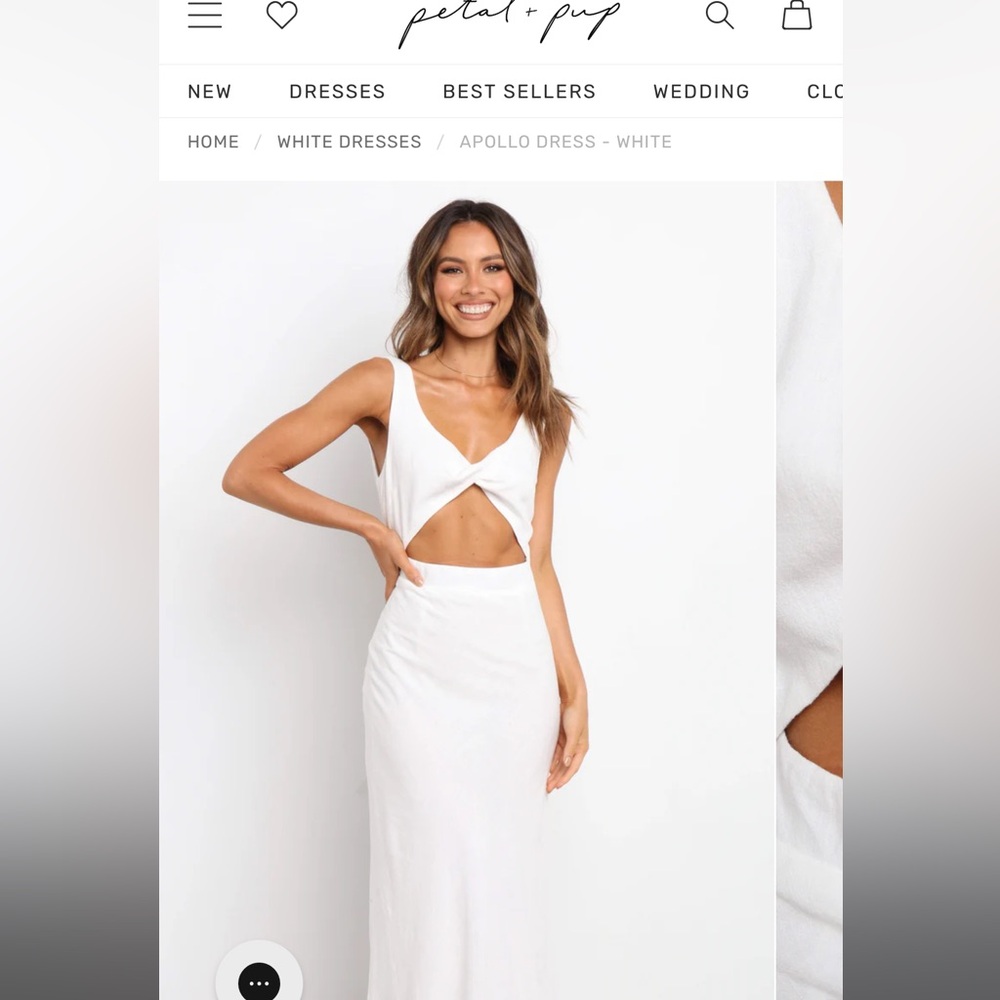Petal & Pup Apollo dress - white